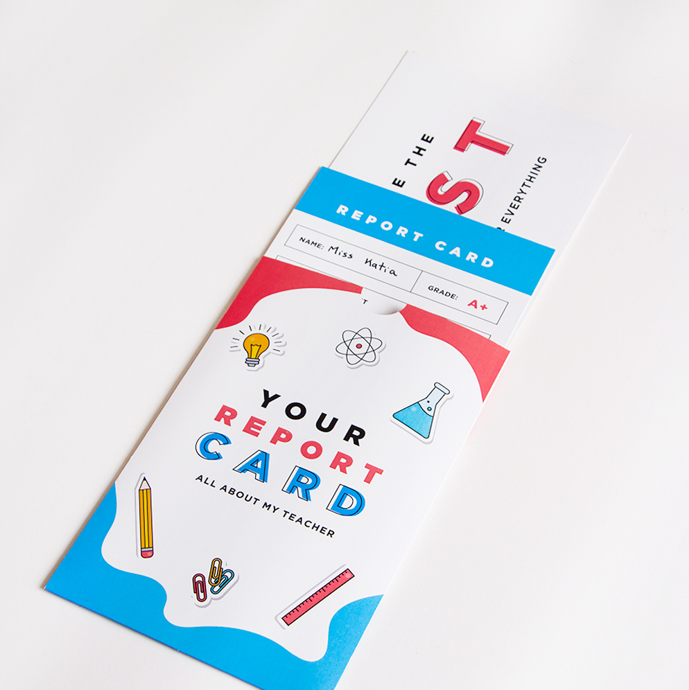 Report Card Sleeve - By Lana Yassine