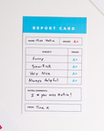 Report Card Sleeve - By Lana Yassine