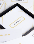 Black & Gold Reasons Why I Love You Box - By Lana Yassine