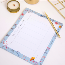 Load image into Gallery viewer, Flowers Weekly Desk Planner - By Lana Yassine
