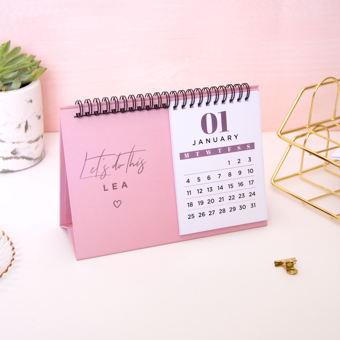 Let's Do This Desk Calendar - By Lana Yassine