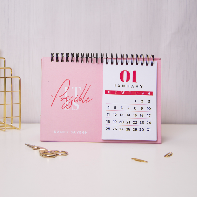 It Is Possible Desk Calendar - By Lana Yassine