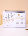 Count Your Blessings Desk Calendar - By Lana Yassine