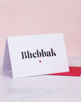 "Bhebbak" Mini Greeting Card