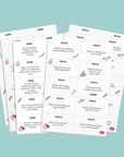 Couples Truth or Dare Free Printable