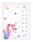 بطانية مايلستون وحيد القرن - By Lana Yassine