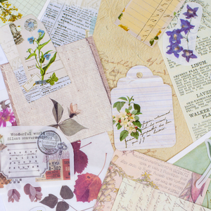 Vintage Flowers Journaling Kit