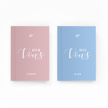 Load image into Gallery viewer, His &amp; Her Vows Lined Notebook

