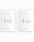 His & Her Vows Lined Notebook