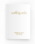 Wedding Notes A6 Lined Notebook