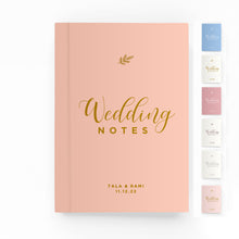Load image into Gallery viewer, Wedding Notes Lined Notebook
