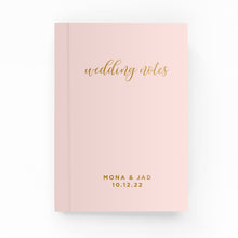 Load image into Gallery viewer, Wedding Notes A6 Lined Notebook
