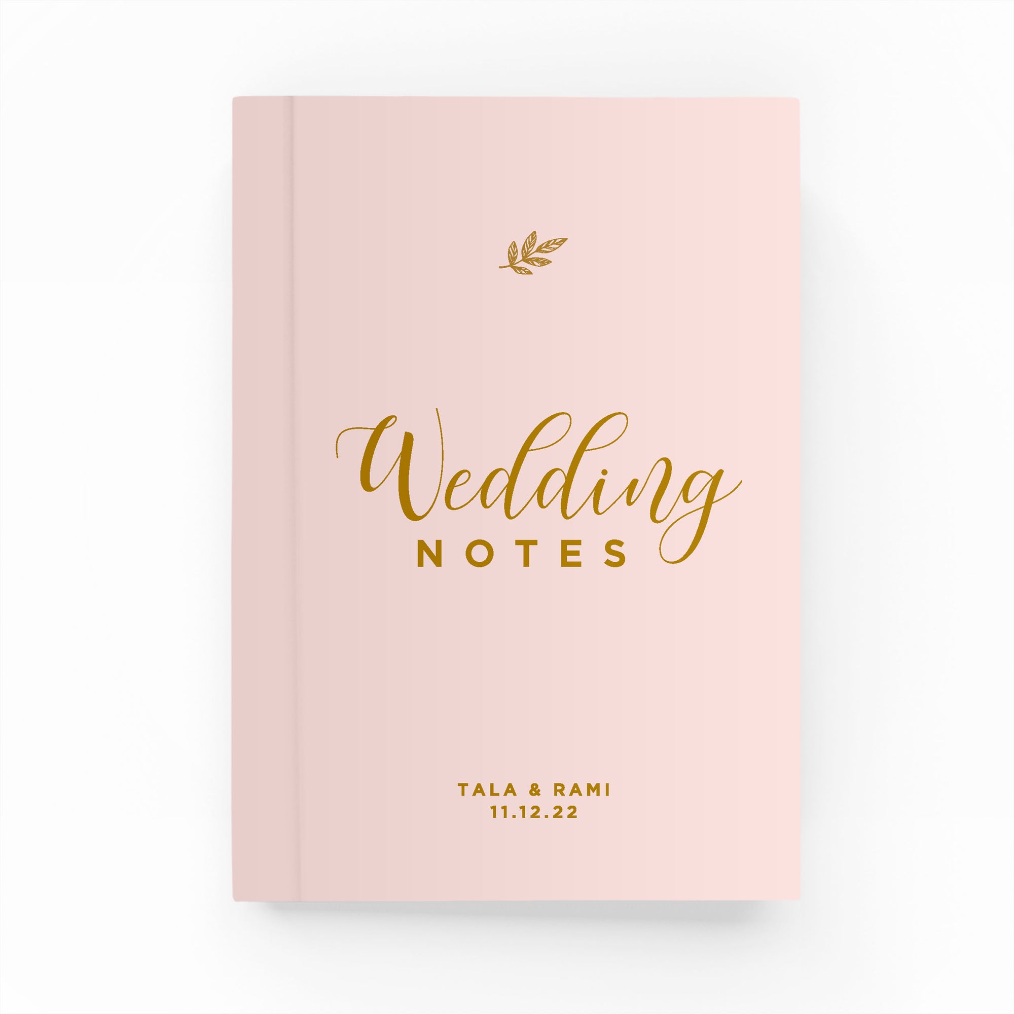 Wedding Notes Lined Notebook