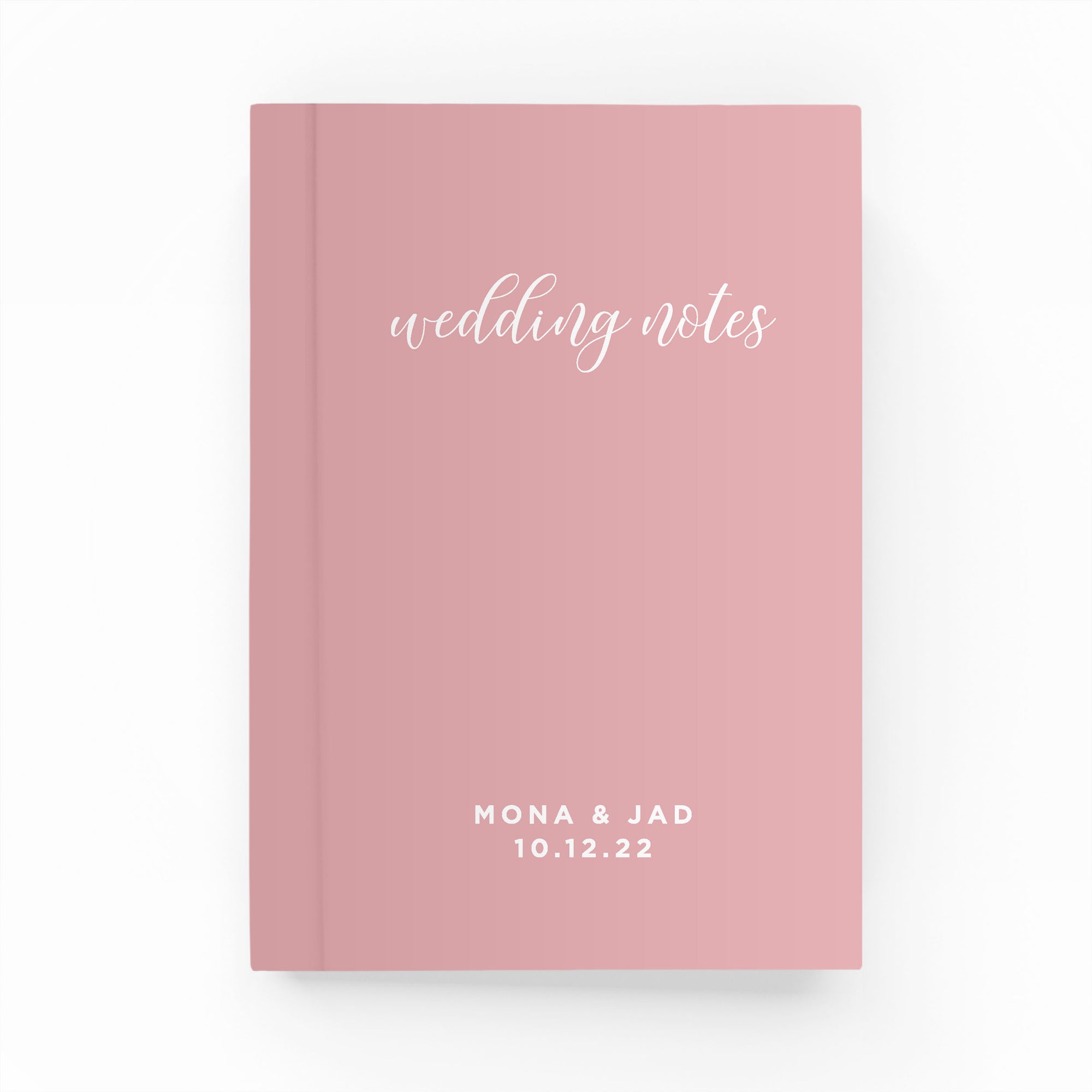 Wedding Notes A6 Lined Notebook