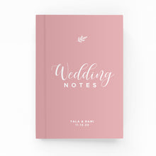 Load image into Gallery viewer, Wedding Notes Lined Notebook

