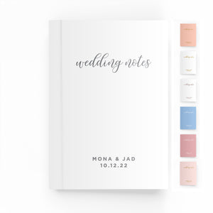 Wedding Notes A6 Lined Notebook
