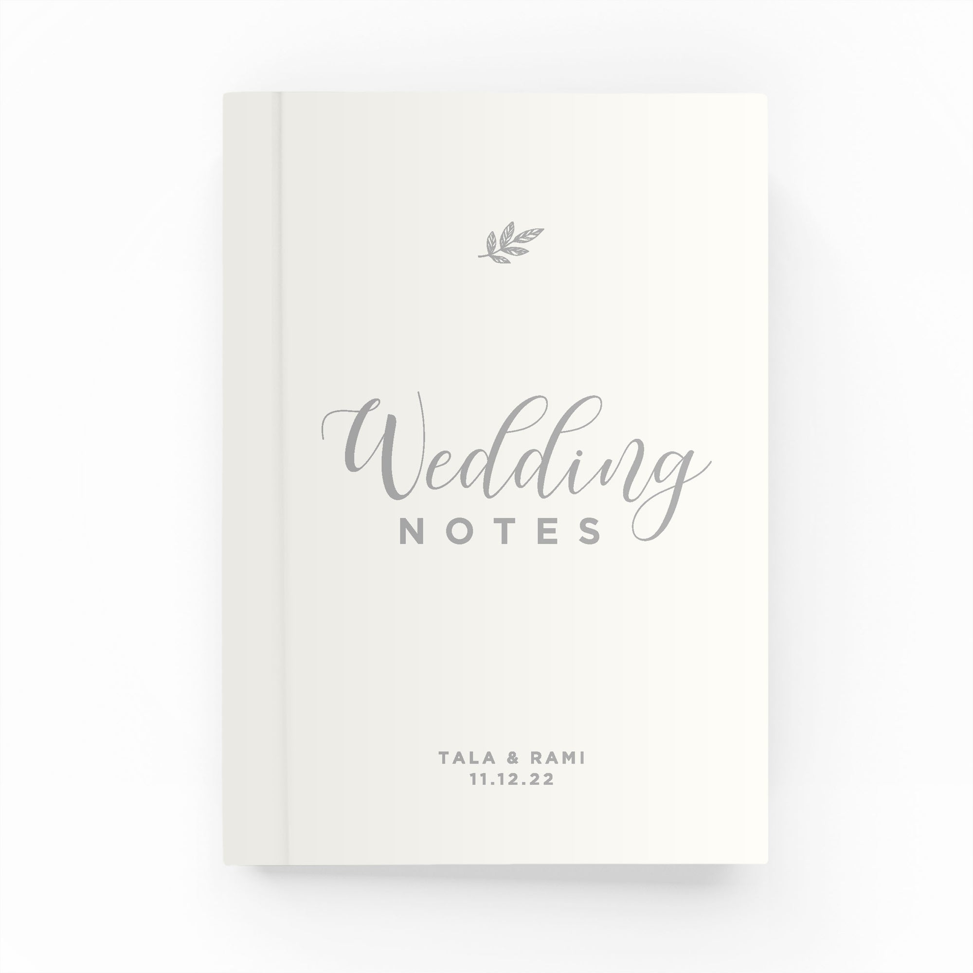 Wedding Notes Lined Notebook