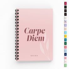 Load image into Gallery viewer, Carpe Diem Lined Notebook
