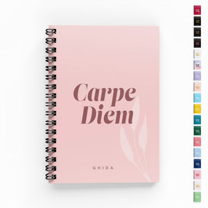 Carpe Diem Lined Notebook