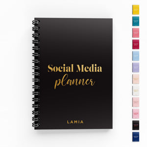 Social Media A6 Planner