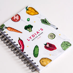 Colored Veggies Cooking Recipe Book - By Lana Yassine