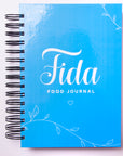 Blue Undated Daily Food Journal - By Lana Yassine