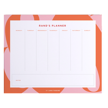 Load image into Gallery viewer, Colorful Weekly Desk Planner
