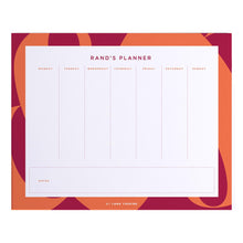 Load image into Gallery viewer, Colorful Weekly Desk Planner
