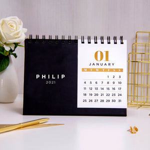Any Simple Name Desk Calendar - By Lana Yassine