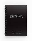 Death Note Theme Lined Notebook - By Lana Yassine