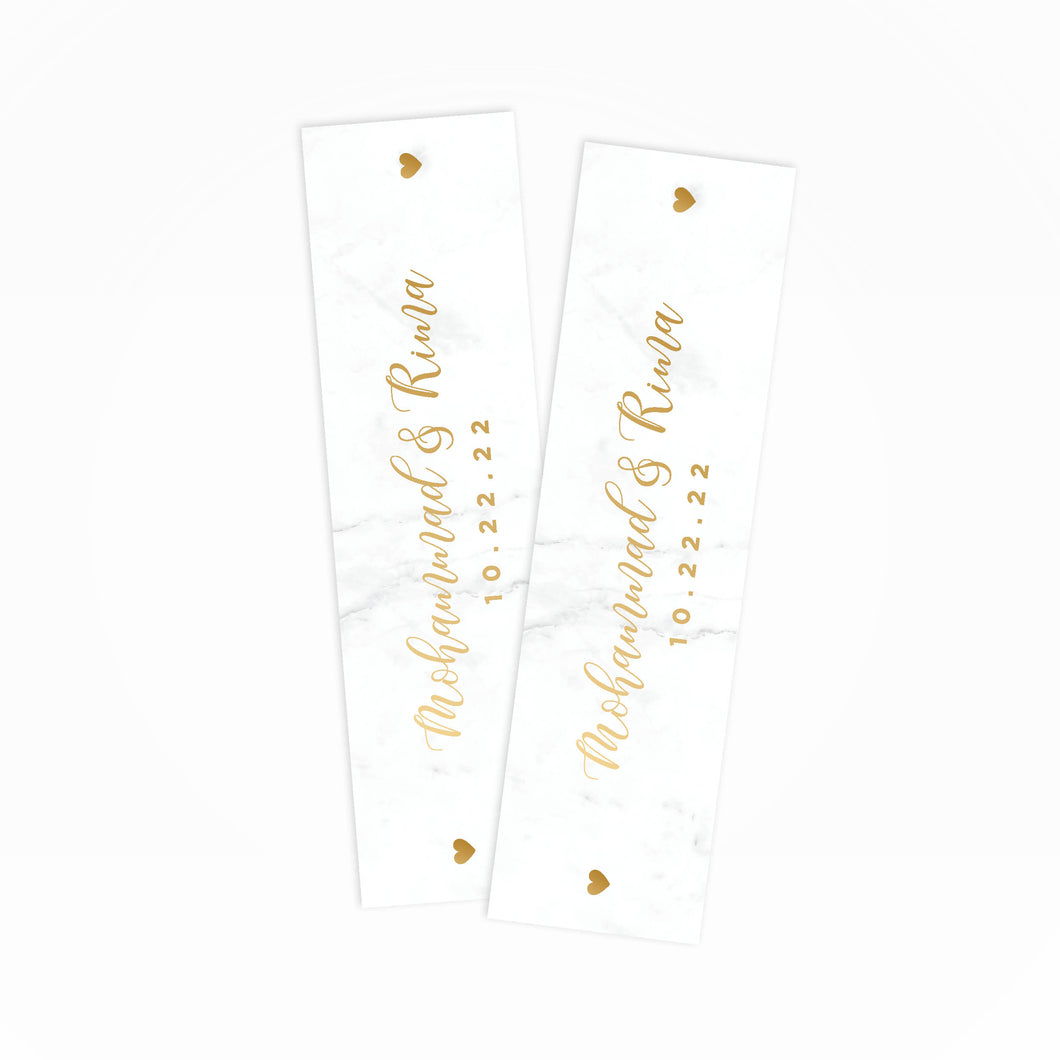 Wedding Bookmarks